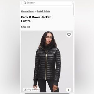 Pack It Down Jacket
Lustre